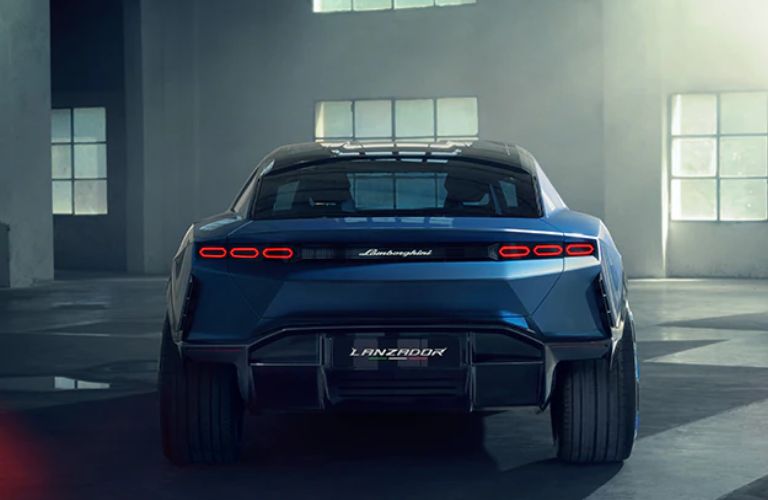Lamborghini Lanzador rear view