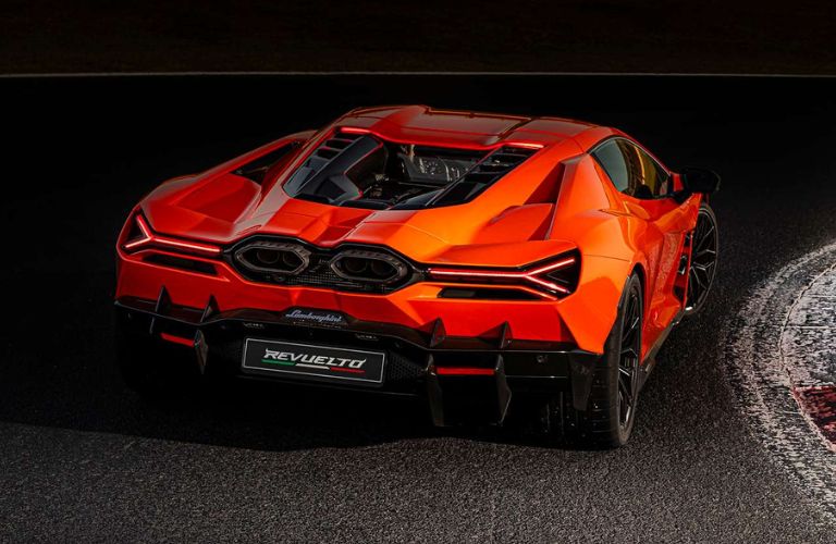 Lamborghini Revuelto exterior rear view